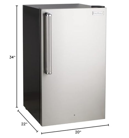 FireMagic Premium Refrigerator with Right Door Hinge - CookCave
