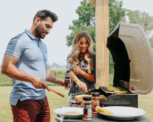 FlipFork Boss - 5 in 1 Grill Spatula with Knife, Fork, Bottle Opener and Turner BBQ Tools. All in One Grill Accessories Set for Outdoor Grills. 18 inch Grilling Accessories BBQ Set - CookCave