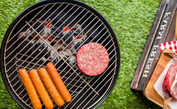 Freedom Stove 12 Inch Portable Outdoor Charcoal Grill - Lightweight - Latching Lid - Tailgating, Camping, Family Gatherings - Black - CookCave