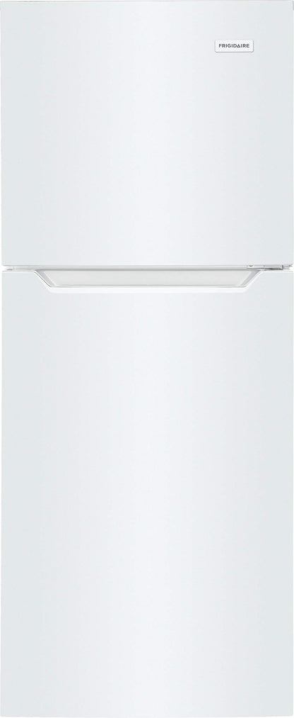 Frigidaire 10.1 Cu. Ft. Compact ADA Top Freezer Refrigerator in White with Electronic Control Panel, Reversible Door Swing, ENERGY STAR - CookCave