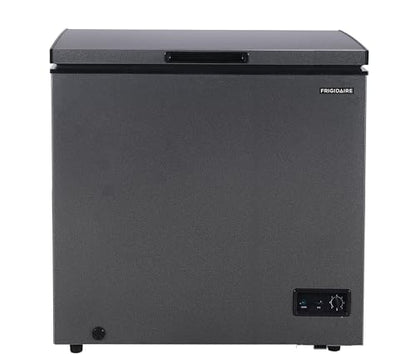Frigidaire Chest Deep Freezer, 7 Cu. Ft. Capacity, Granita Rugged Design-Adjustable Thermostat-Removable Vinyl Coated Wire Basket-Easy Defrost Drain - CookCave