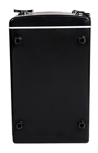 Frigidaire Retro Mini Personal Fridge Cooler, Holds up to 9 Cans, Portable & Compact, AC Plug & 12V Car Charger – Black - CookCave