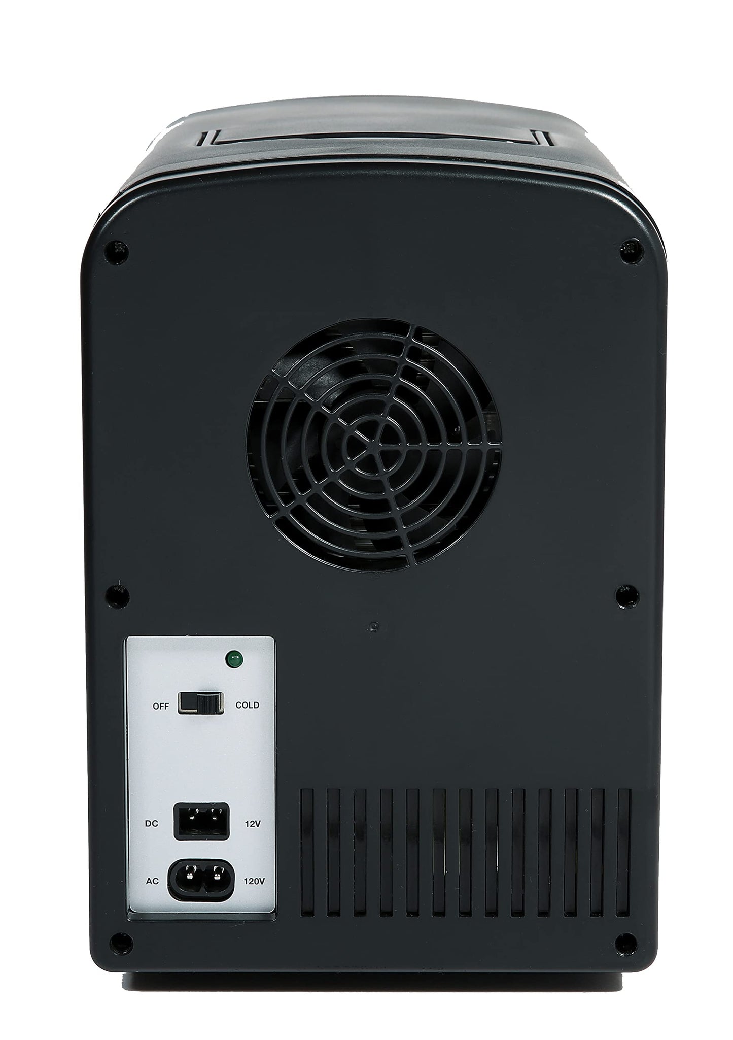 Frigidaire Retro Mini Personal Fridge Cooler, Holds up to 9 Cans, Portable & Compact, AC Plug & 12V Car Charger – Black - CookCave