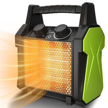Gardtech Outdoor Heater for Patio, Electric Space heater with Overheat Protection, 1500W Fast Heat PTC Ceramic Portable Garage Heater for Workshop, Greenhouse - CookCave