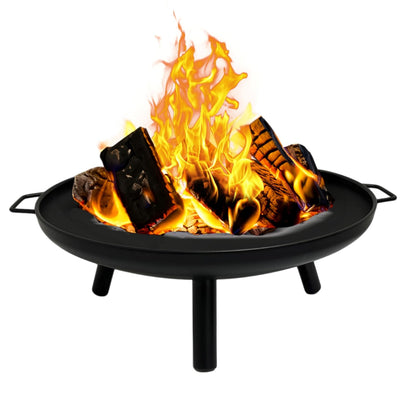 GasOne 23 in Outdoor– Wood Burning Fire Pit – Durable Alloy Steel Fire Pits for Outside – Small Fire Pit for Backyard, Porch, Deck, Camping, BBQ - CookCave