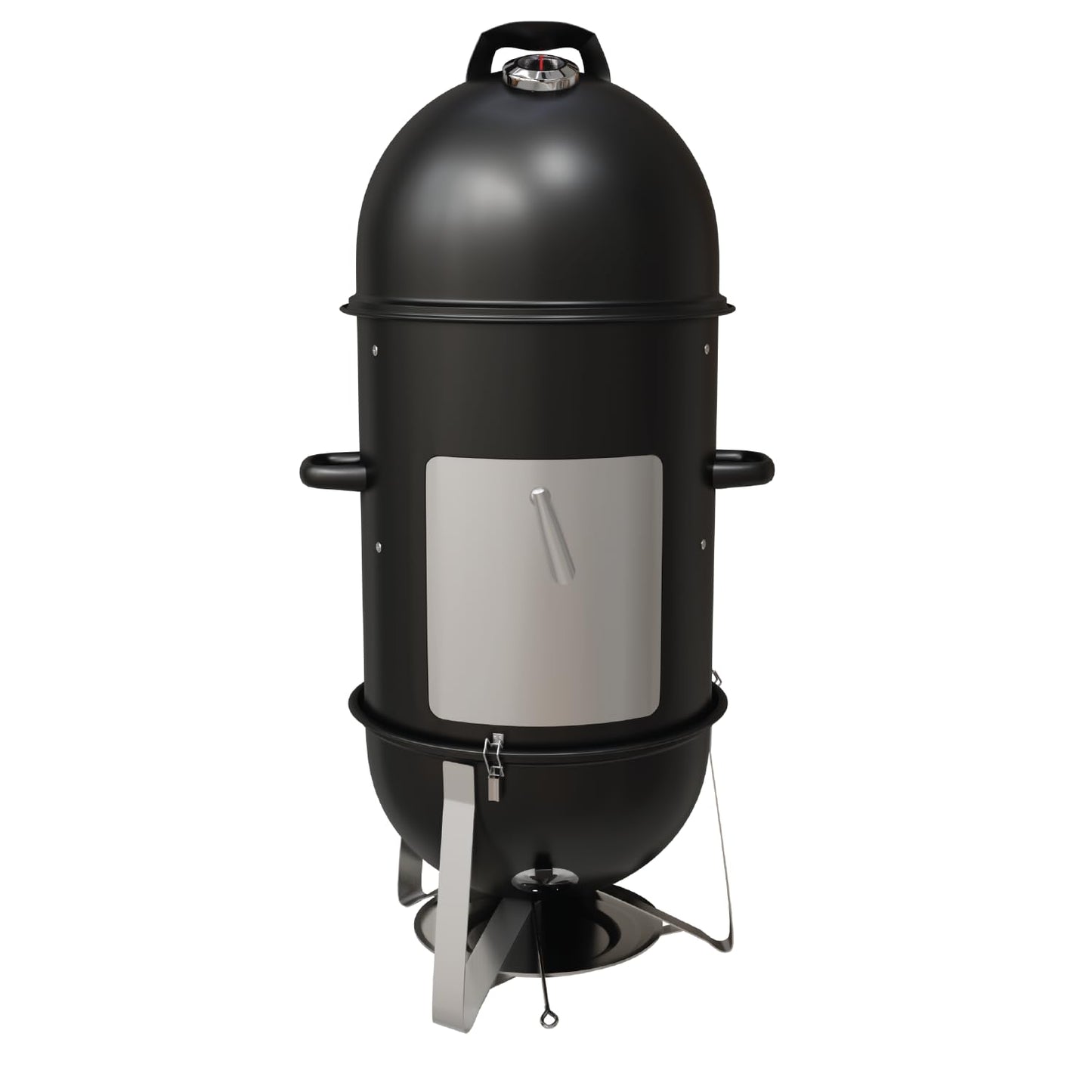 GasOne CSM-18 Vertical Smoker – 18 Inch Heavy Duty Charcoal Smoker – Multipurpose Charcoal BBQ Grill Smoker for Outdoor – Easy Assembly, 1 Access Door Grill with Smoker - CookCave
