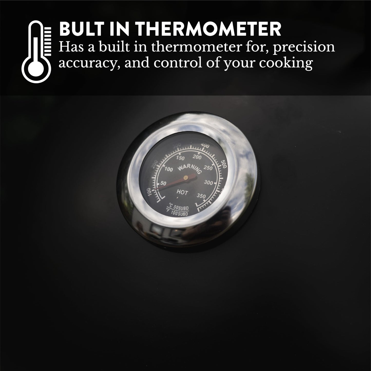 GasOne CSM-18 Vertical Smoker – 18 Inch Heavy Duty Charcoal Smoker – Multipurpose Charcoal BBQ Grill Smoker for Outdoor – Easy Assembly, 1 Access Door Grill with Smoker - CookCave