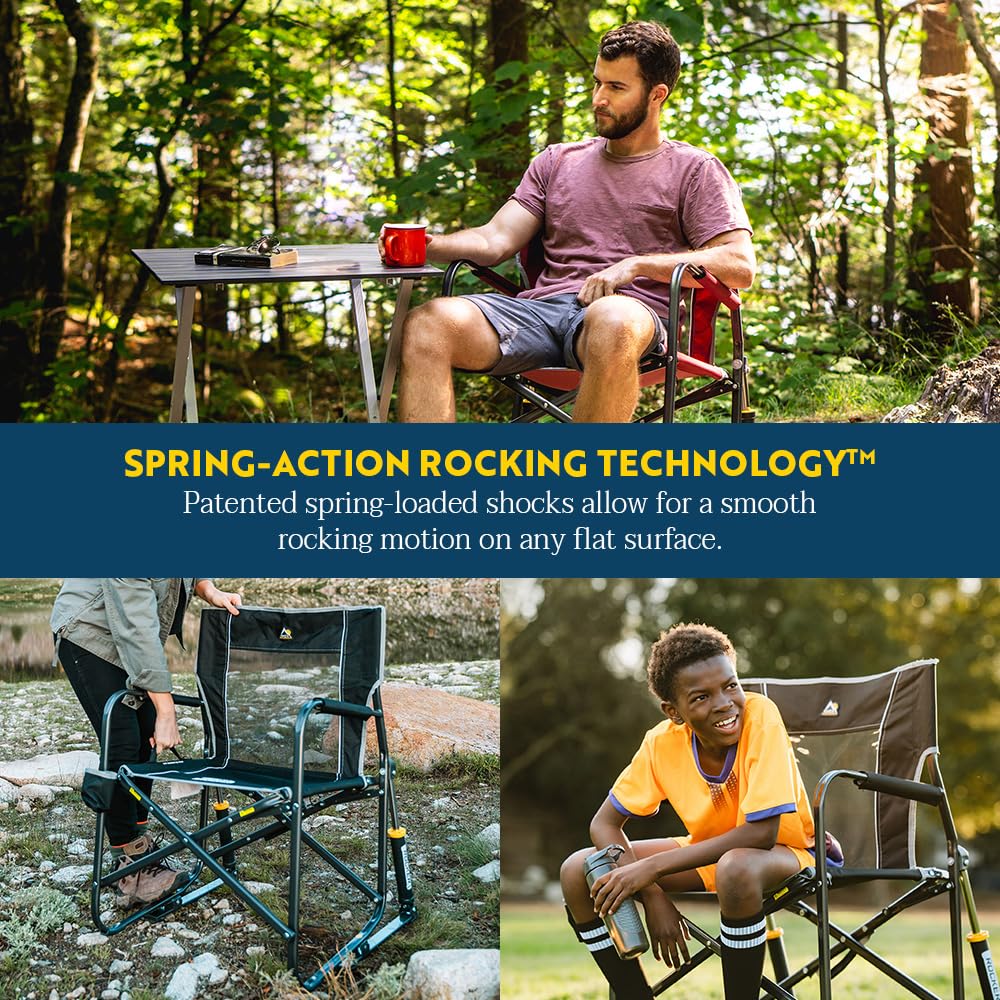 GCI OUTDOOR Freestyle Rocker Outdoor Rocking Chair with Beverage Holder - CookCave