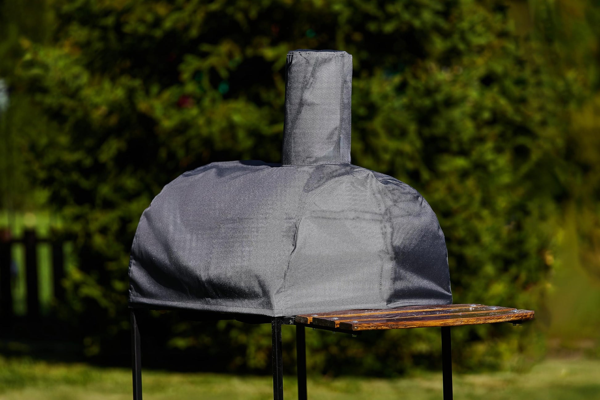 GIRtech BRAVO Wood Burning Fire Brick Pizza Oven for Outdoor Cooking - FULLY DIY KIT - Includes Firebrick Set, Refractory Glue, Trowel, Gloves, Cover, Steel Gate, Assembly Instructions (3 hours) - CookCave