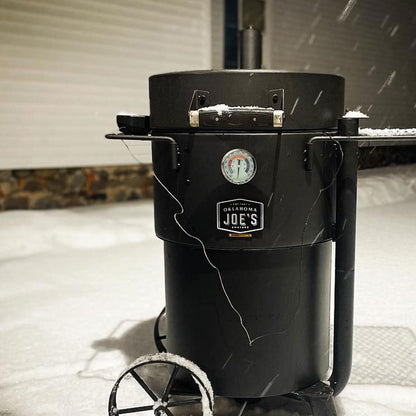 GLOWYE 3 1/8” Luminous BBQ Thermometer Gauge for CharBroil Oklahoma Joe’s Smokers, Weber, Royal Gourmet, Char-Griller and Most Charcoal Grills, 1/2 NPT Stainless Steel Grill Temperature Gauge - CookCave