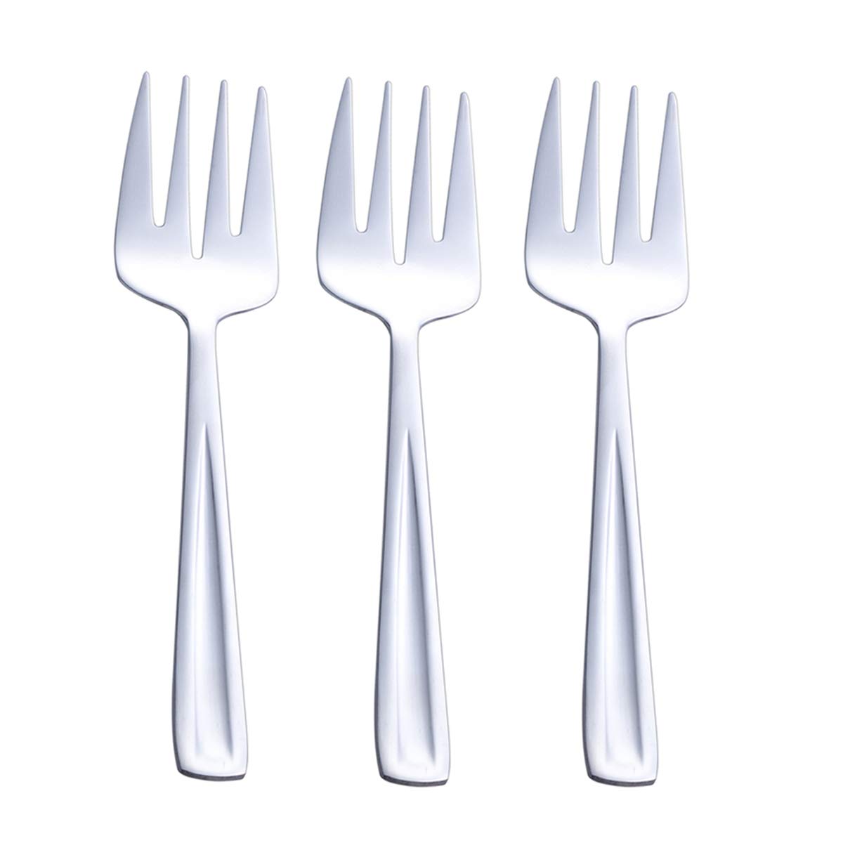 GoGeiLi Stainless Steel Large Serving Fork Set, 9.5-inch Big Serving Fork for Party, Banquet, Buffet, Dishwasher Safe, Set of 3 - CookCave