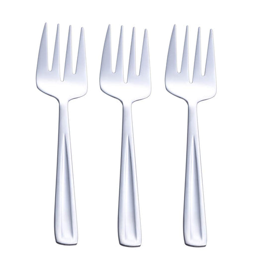 GoGeiLi Stainless Steel Large Serving Fork Set, 9.5-inch Big Serving Fork for Party, Banquet, Buffet, Dishwasher Safe, Set of 3 - CookCave