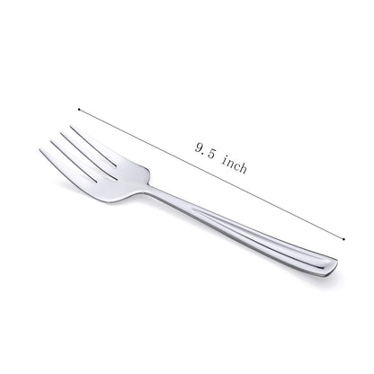 GoGeiLi Stainless Steel Large Serving Fork Set, 9.5-inch Big Serving Fork for Party, Banquet, Buffet, Dishwasher Safe, Set of 3 - CookCave