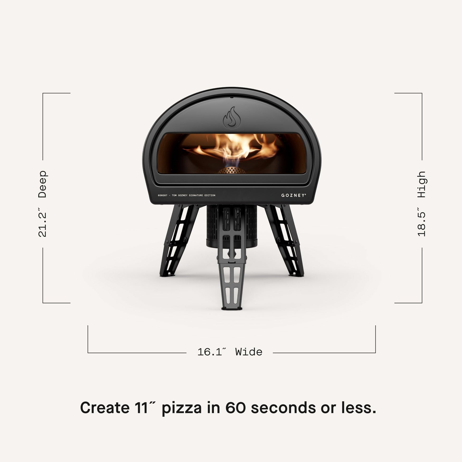 Gozney Roccbox Outdoor Pizza Oven, Black, Portable, Gas & Wood Fired, Restaurant-Grade - CookCave