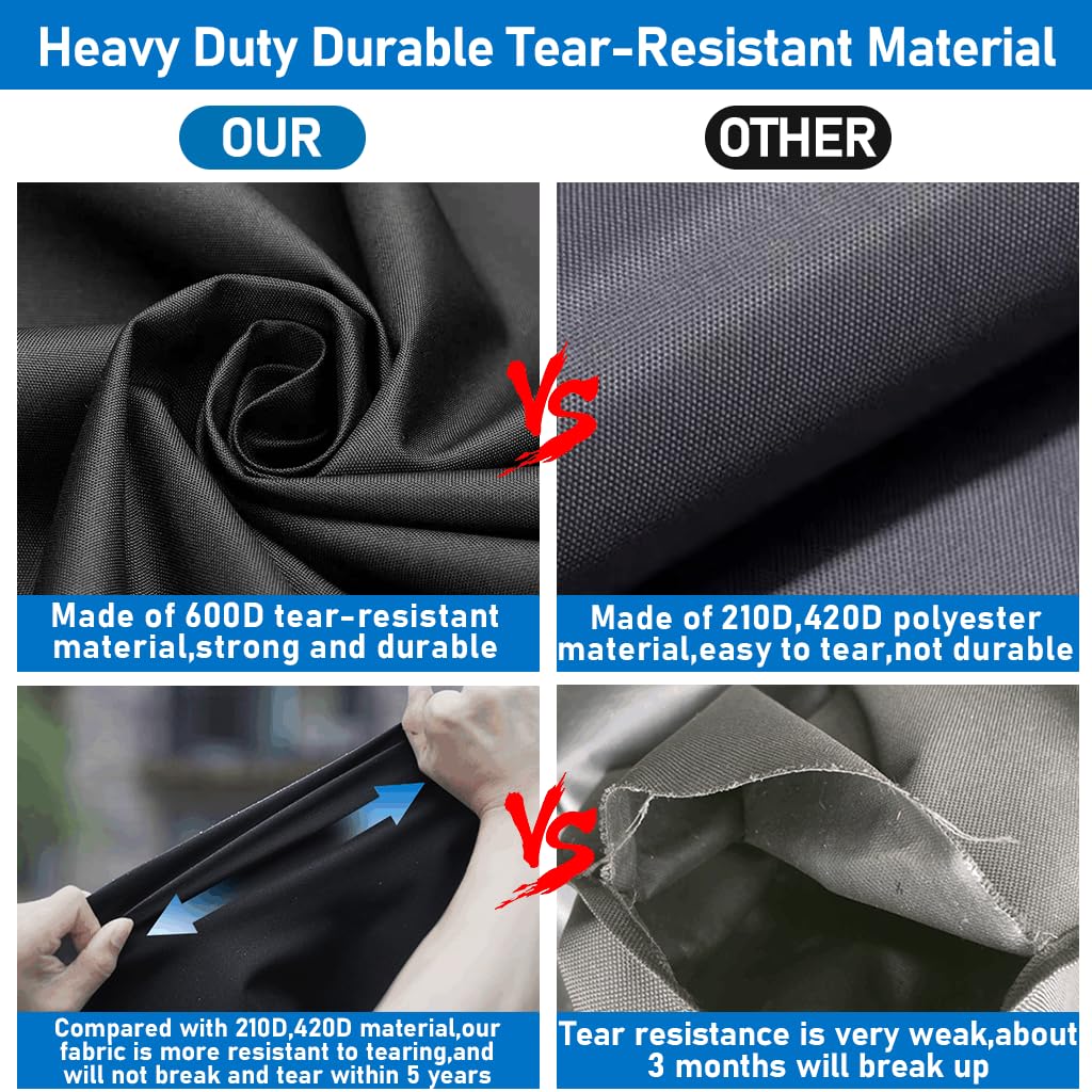 Griddle Cover for Blackstone 28 XL inch Griddle,Rip-Proof Upgraded Heavy Duty Material 75in Culinary Griddle Cover,Waterproof UV & Fade Resistant Flat Top Gas Grill Cover with Strap and Two Zippers - CookCave