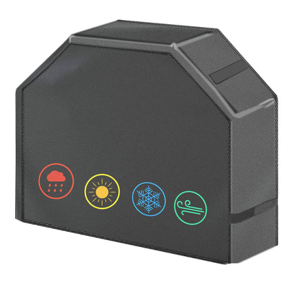 Grill Cover, 58 inch Waterproof BBQ Gas Grill Cover, Outdoor Barbecue Grill Cover with Hook and Loop for Char-Broil Nexgrill Weber and More Grills - CookCave