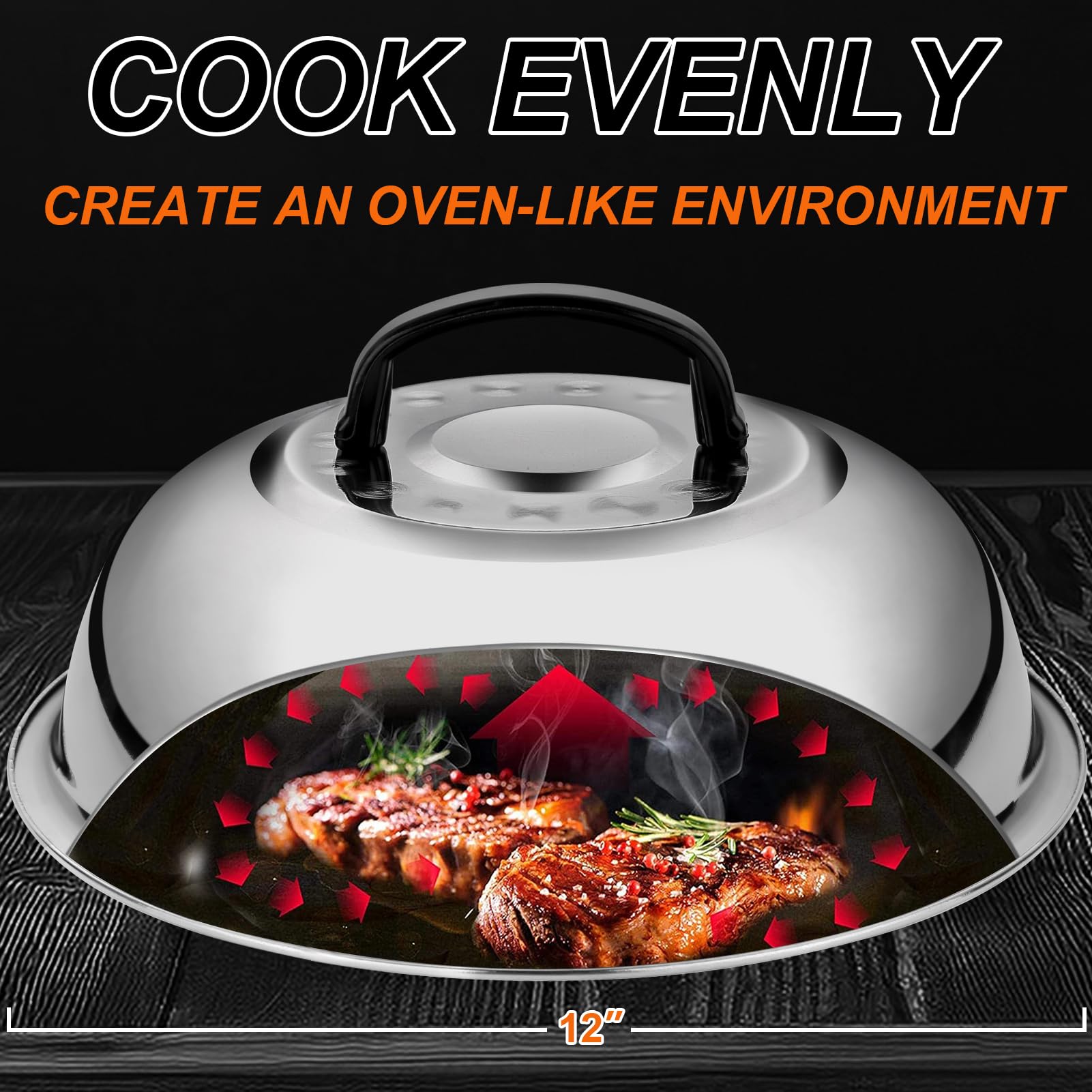 Grilliance 27pcs Griddle Accessories Kit for Blackstone, Professional Hibachi Flat Top Grill Tools, Enlarged Spatula Gift Set with Basting Cover，Burger Press Patty Maker for Outdoor BBQ Teppanyaki - CookCave