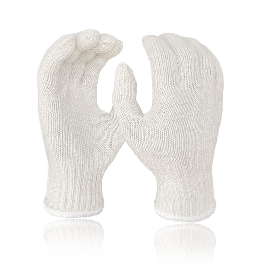 GSAFEME 12 Pairs Cotton Glove Liners for BBQ, Cooking, Grilling, Food Handling - Safety Work Gloves Hand Saver, Large - CookCave