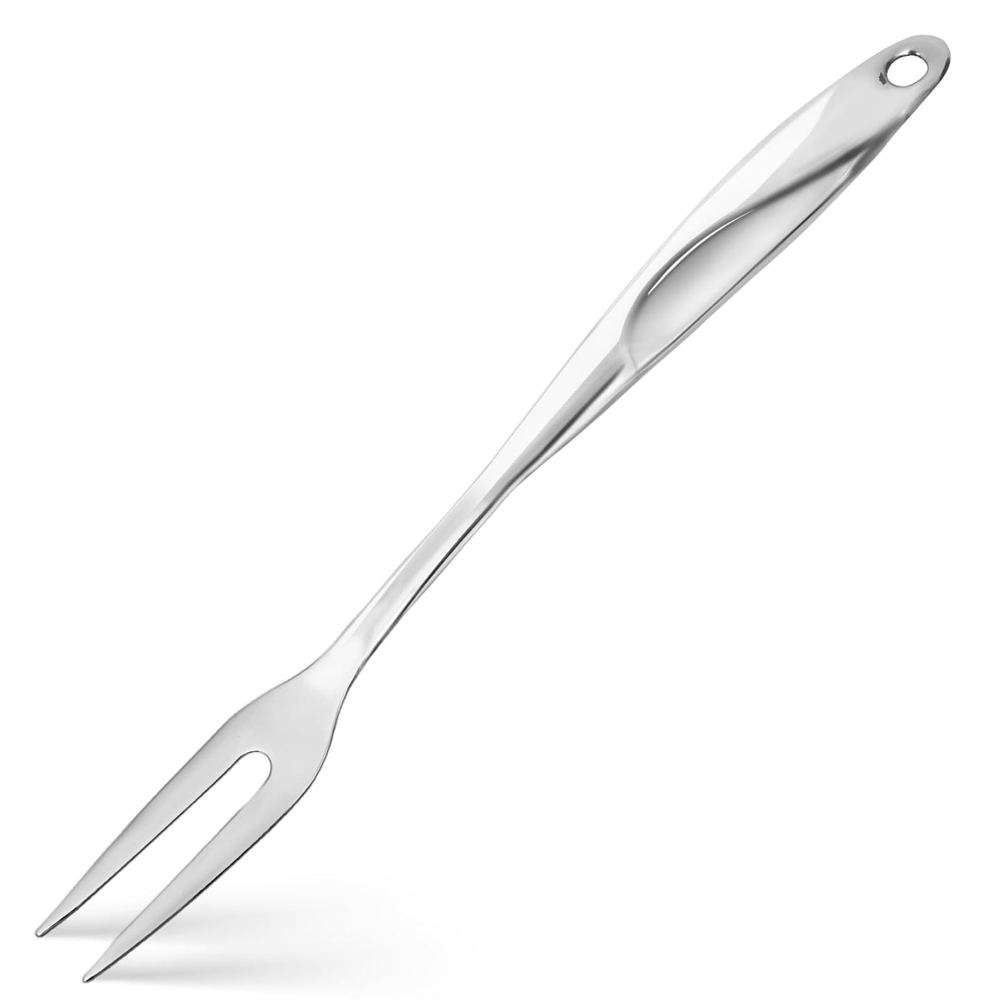 HANSGO Carving Fork, Stainless Steel Meat Two-Prong Fork for Cooking Kitchen BBQ, 15inch - CookCave