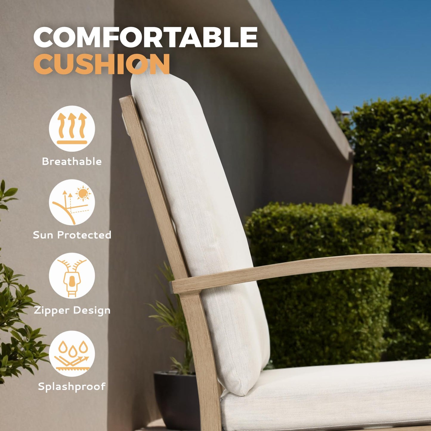 HAPPATIO Aluminum 9 Piece Patio Dining Sets, Outdoor Dining Set for 8, Patio Furniture Sets, 2 Swivel Dining Chairs, 6 Dining Chairs, Aluminum Furniture Set for Patio, Yard (Beige) - CookCave