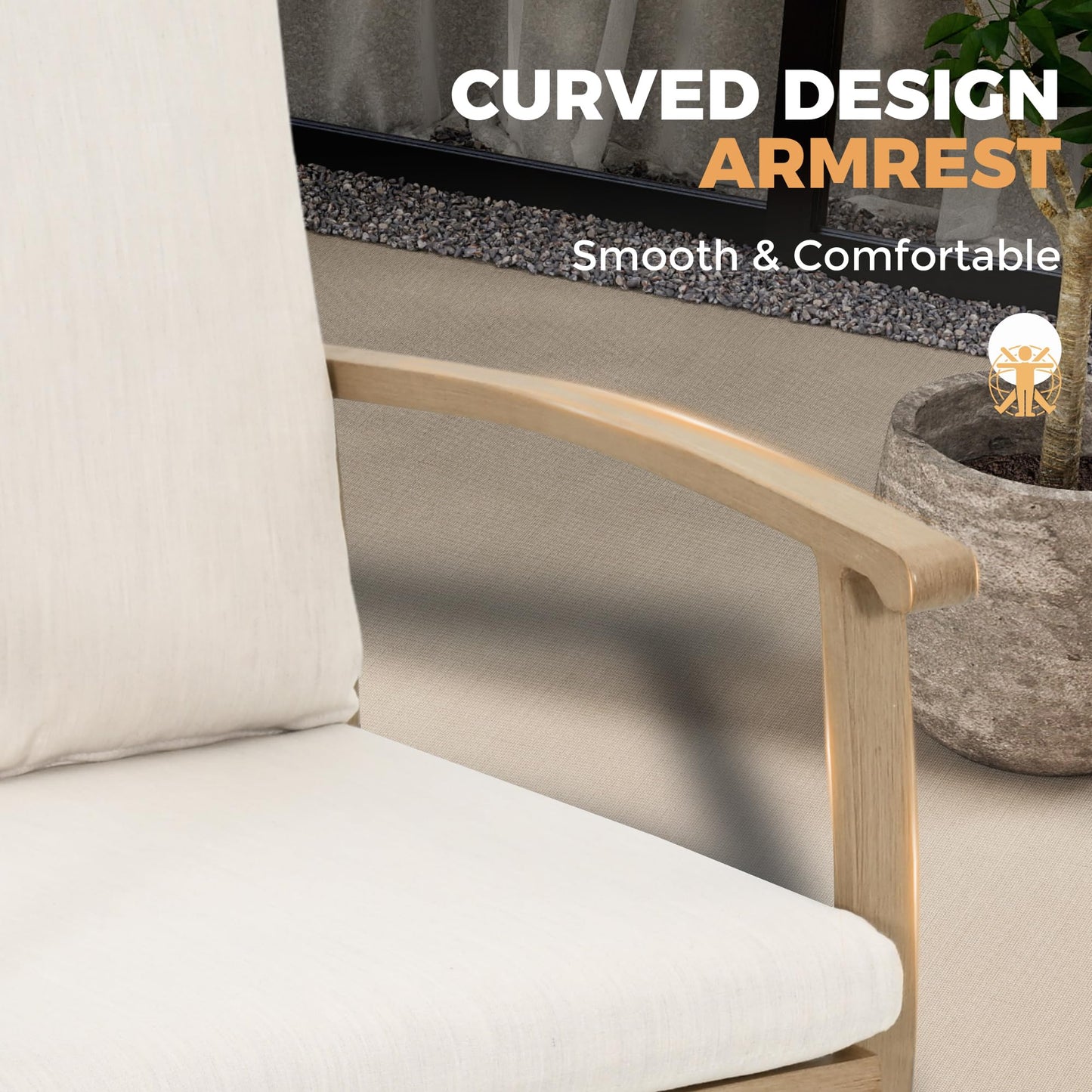 HAPPATIO Aluminum 9 Piece Patio Dining Sets, Outdoor Dining Set for 8, Patio Furniture Sets, 2 Swivel Dining Chairs, 6 Dining Chairs, Aluminum Furniture Set for Patio, Yard (Beige) - CookCave