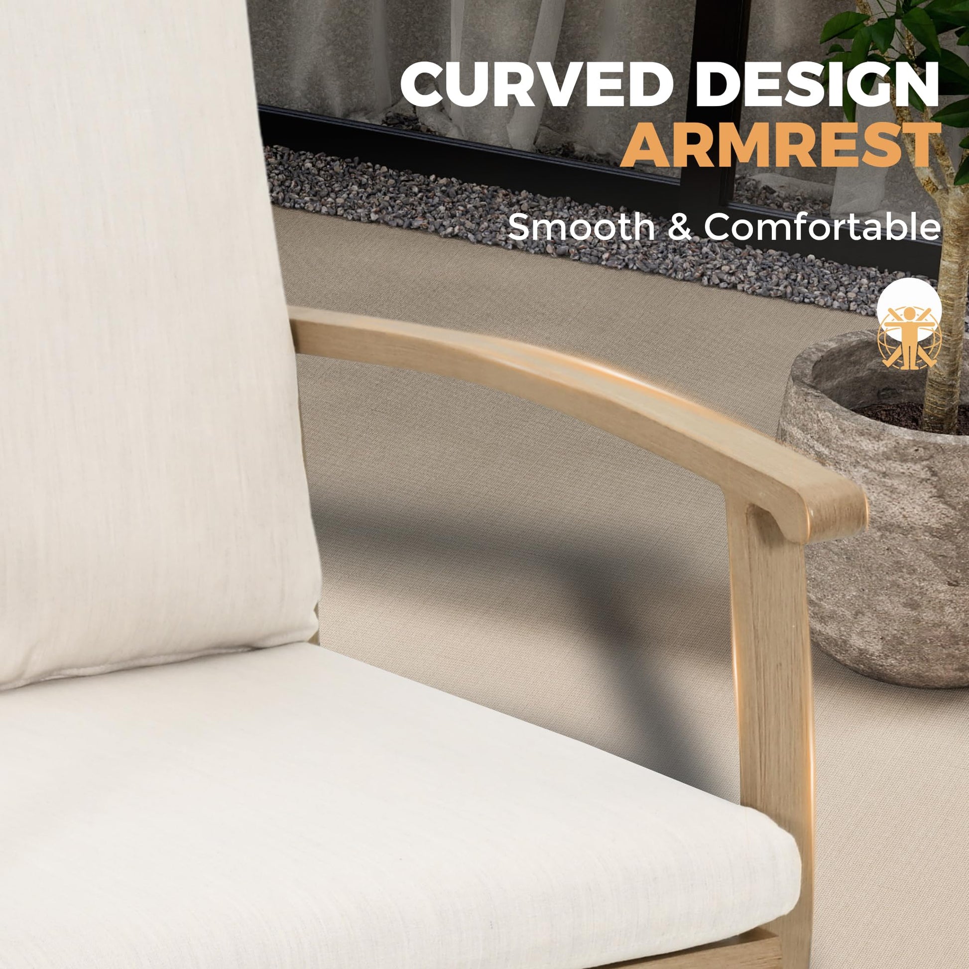 HAPPATIO Aluminum 9 Piece Patio Dining Sets, Outdoor Dining Set for 8, Patio Furniture Sets, 2 Swivel Dining Chairs, 6 Dining Chairs, Aluminum Furniture Set for Patio, Yard (Beige) - CookCave