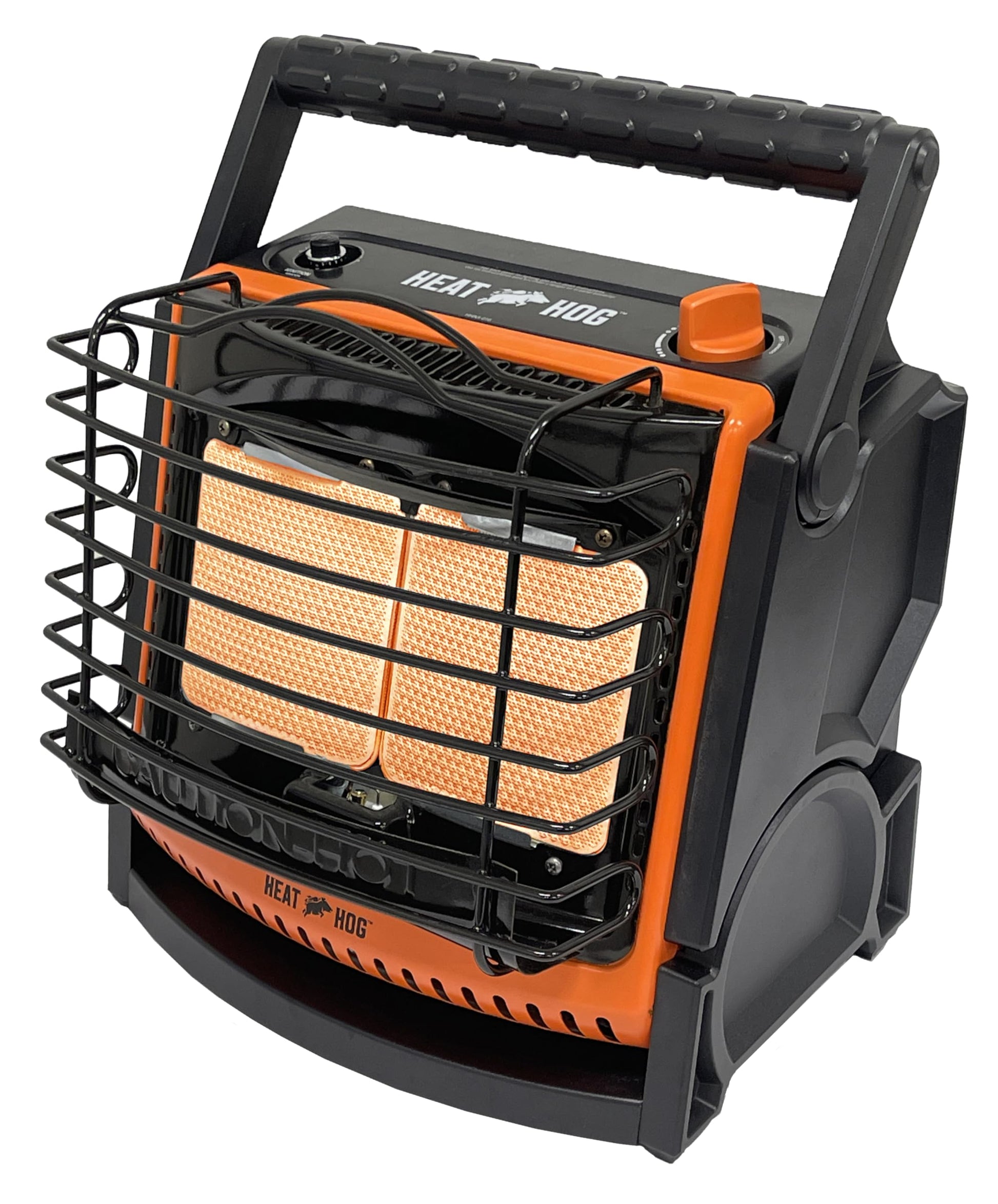 Heat Hog 18,000 BTU Portable Propane Radiant Space Heater, Indoor, Outdoor, Garage, Camping, Outdoor Sports, Boating, RVs, Tiltable Design, Gas Powered - CookCave