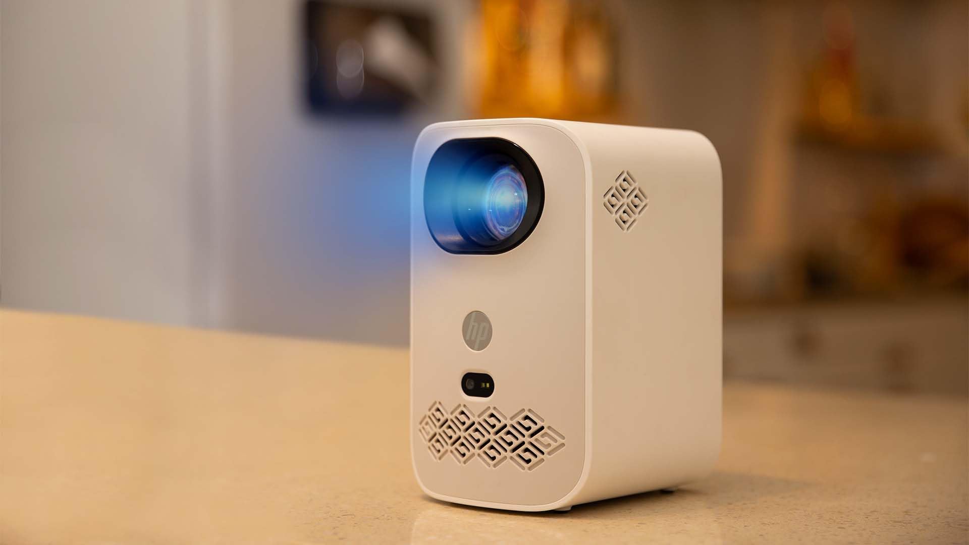 HP projector CC360, FHD Smart Projector, projector with wifi and bluetooth, Wireless Projection, Auto Focus, 4K support, Netflix, Disney+ - CookCave