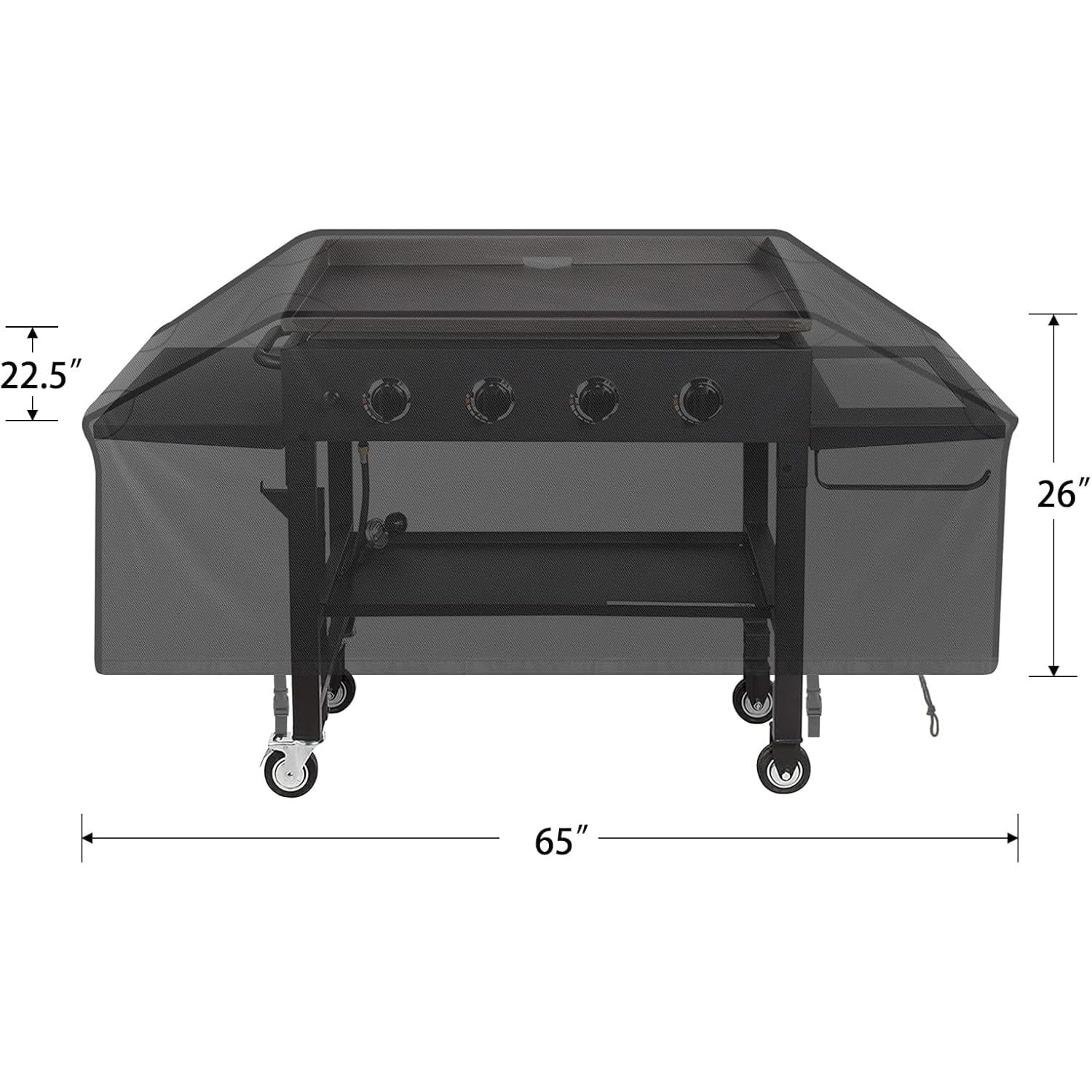 iCOVER 36 inch Griddle Cover for Blackstone, Waterproof Lightweight Polyester Barbecue Cover Flat Top Gas Grill Cover for Blackstone 36" Griddle Cooking Station for Camp Chef - CookCave