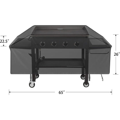 iCOVER 36 inch Griddle Cover for Blackstone, Waterproof Lightweight Polyester Barbecue Cover Flat Top Gas Grill Cover for Blackstone 36" Griddle Cooking Station for Camp Chef - CookCave