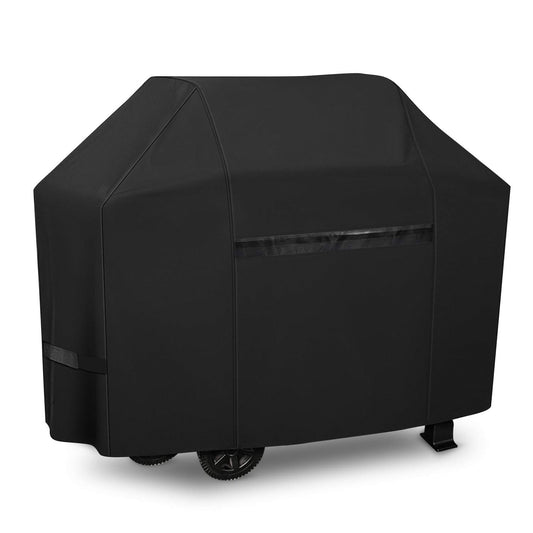 iCOVER Grill Cover- 82 Inch 600D Heavy-Duty Water Proof Patio Outdoor Black Canvas Oversize BBQ Barbecue Smoker Grills Covers G21607 for Weber Char-Broil Brinkmann Holland Napoleon JennAir - CookCave
