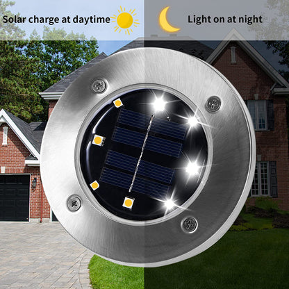 INCX Solar Lights for Outside,12 Pack Solar Lights Outdoor Waterproof, Solar Garden Lights Landscape Lighting for Patio Pathway Lawn Yard Deck Driveway Walkway, Cold White - CookCave
