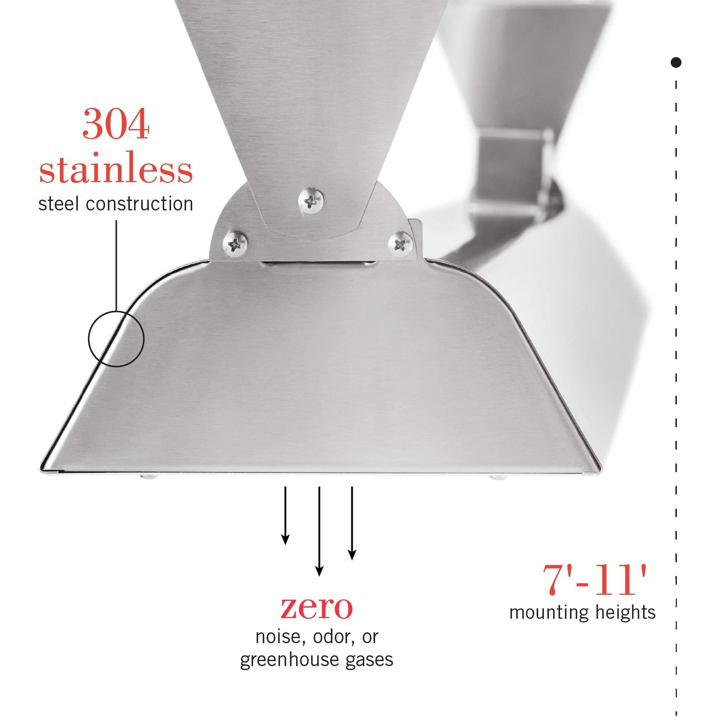 Infratech W-3024 SS Stainless Steel 61.25” Single Element Fixture 3000 Watt, 240 Volt, Stainless Steel - CookCave