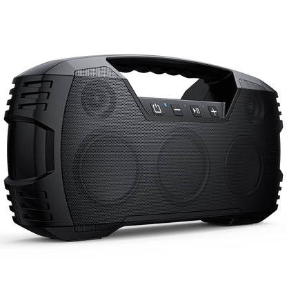 IPX7 Waterproof Bluetooth Speaker, 40W(60 Peak) Portable Wireless Speakers with Subwoofer, 32H Playtime, Stereo Loud Sound, Deep Bass, Bluetooth 5.0 with Handle for Pool, Beach, Outdoor, Gifts - CookCave