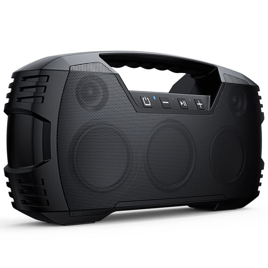 IPX7 Waterproof Bluetooth Speaker, 40W(60 Peak) Portable Wireless Speakers with Subwoofer, 32H Playtime, Stereo Loud Sound, Deep Bass, Bluetooth 5.0 with Handle for Pool, Beach, Outdoor, Gifts - CookCave