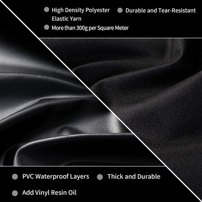 Jiesuo Cover for Ooni Karu 12 Pizza Oven, Heavy Duty Waterproof Accessories for Pizza Maker Carry Cover with Seperate Chimney Bag - CookCave