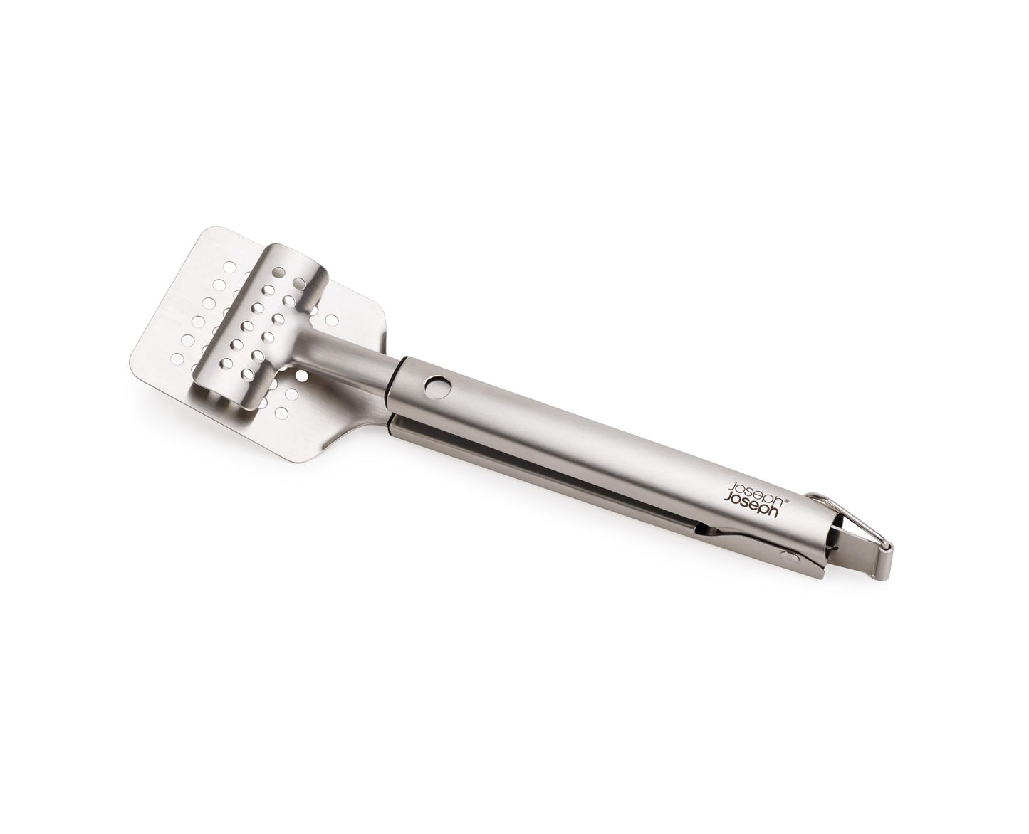 Joseph Joseph GrillOut Stainless Steel BBQ Turner Tongs, 2-in-1 with Retractable Head for Compact Storage, Easy-clean - CookCave