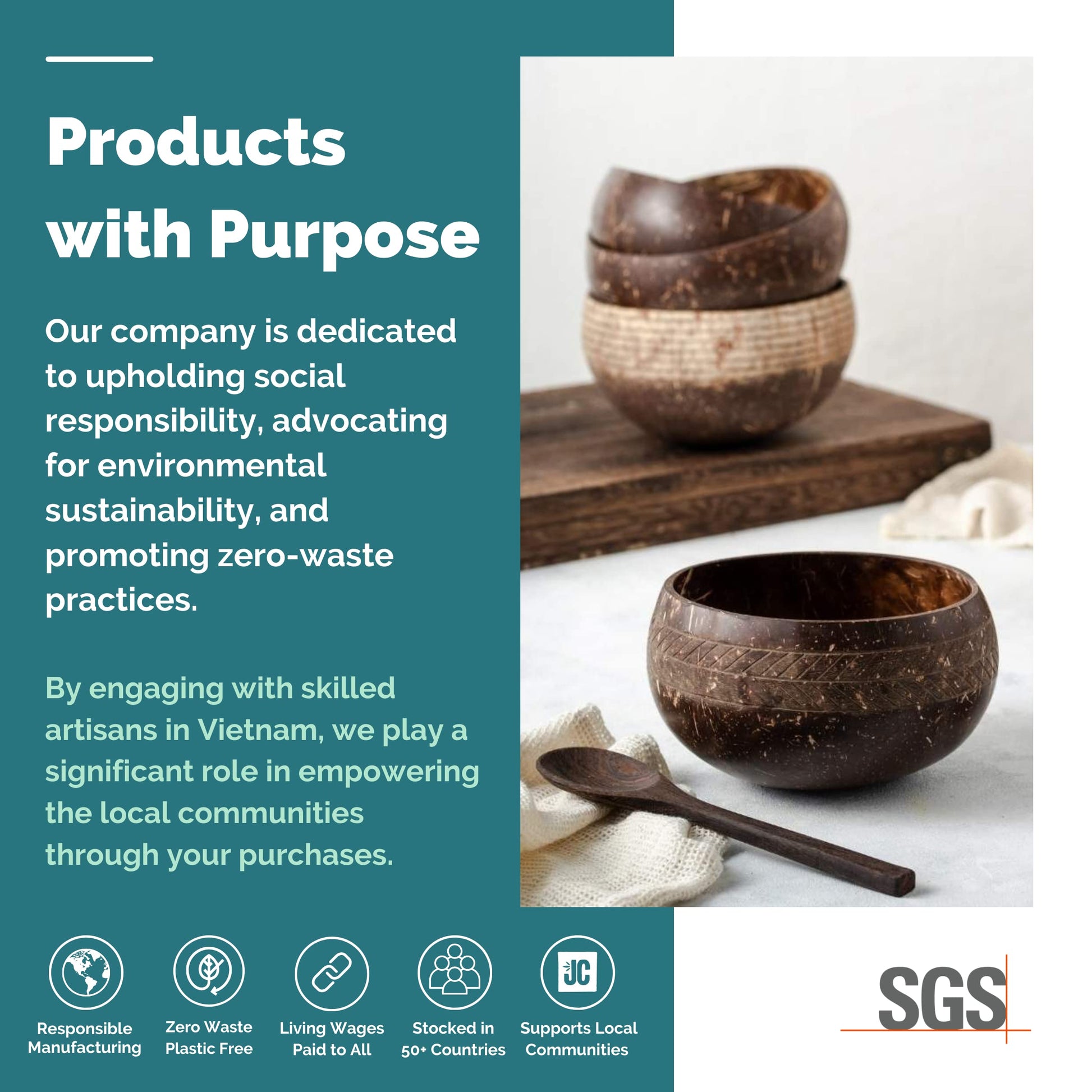 Jungle Culture 2 Polished Coconut Bowl and Wooden Spoons Set with Bamboo Straws • Natural Coconut Smoothie Bowls • Healthy Choice Coco Shell Acai & Buddha Bowls • Eco Friendly Vegan Gifts - CookCave