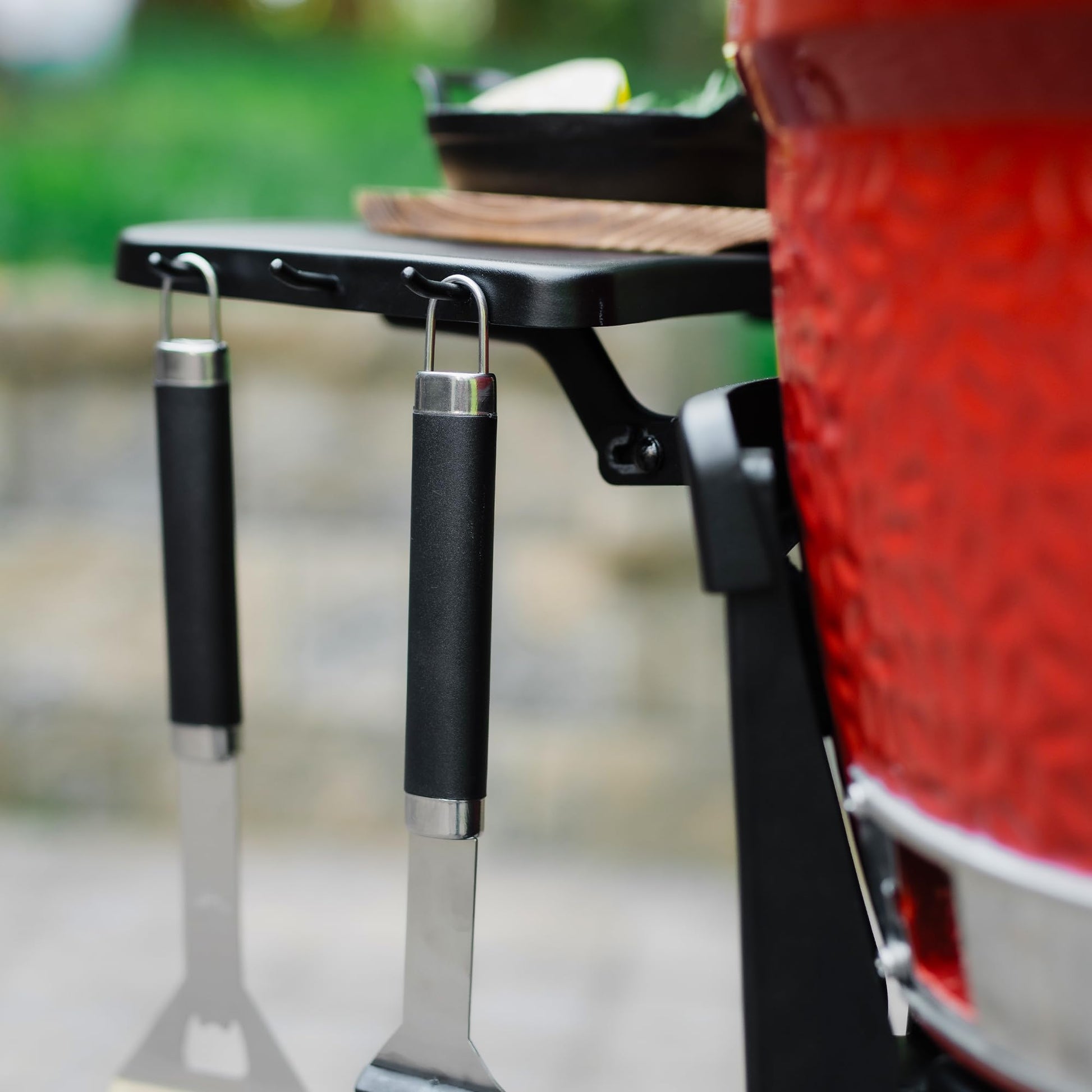 Kamado Joe KJ15112524 Joe Jr. Cart Stand, Black - CookCave