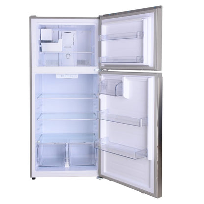 Kenmore 30 in. 18.1 cu. ft. Capacity Refrigerator/Freezer with Adjustable Glass Shelving, Humidity Control Crispers, Ice Maker, ENERGY STAR Certified, Fingerprint Resistant Stainless Steel - CookCave