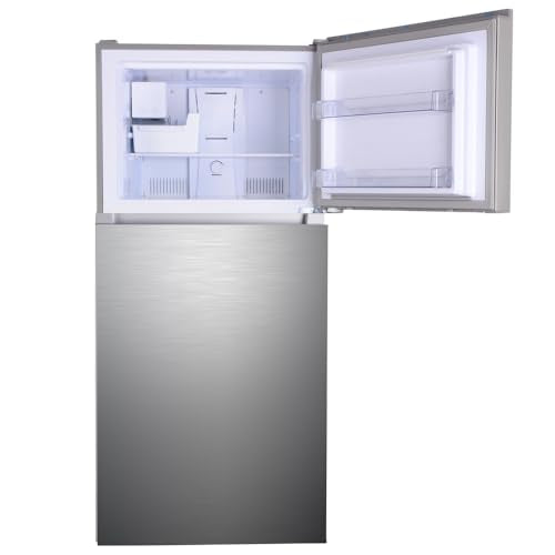 Kenmore 30 in. 18.1 cu. ft. Capacity Refrigerator/Freezer with Adjustable Glass Shelving, Humidity Control Crispers, Ice Maker, ENERGY STAR Certified, Fingerprint Resistant Stainless Steel - CookCave
