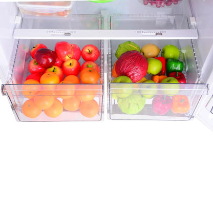 Kenmore 30 in. 18.1 cu. ft. Capacity Refrigerator/Freezer with Adjustable Glass Shelving, Humidity Control Crispers, Ice Maker, ENERGY STAR Certified, Fingerprint Resistant Stainless Steel - CookCave