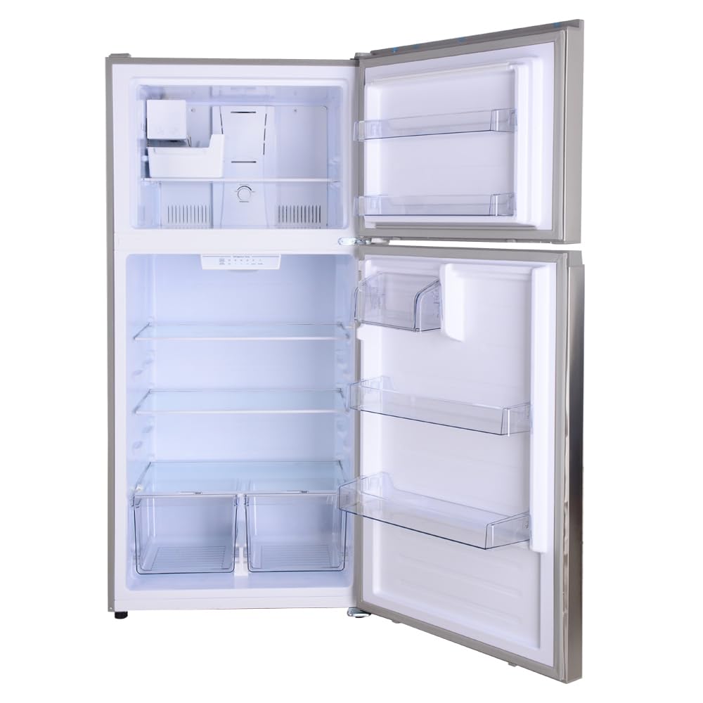 Kenmore 33 in. 20.4 cu. ft Capacity Refrigerator/Freezer with Full-Width Adjustable Glass Shelving, Humidity Control Crispers, Ice Maker, ENERGY STAR Certified, Fingerprint Resistant Stainless Steel - CookCave