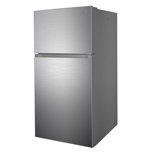 Kenmore 33 in. 20.4 cu. ft Capacity Refrigerator/Freezer with Full-Width Adjustable Glass Shelving, Humidity Control Crispers, Ice Maker, ENERGY STAR Certified, Fingerprint Resistant Stainless Steel - CookCave