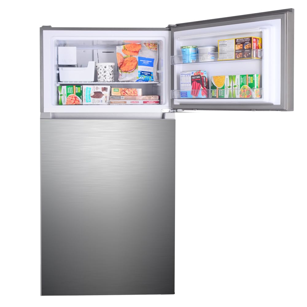 Kenmore 33 in. 20.4 cu. ft Capacity Refrigerator/Freezer with Full-Width Adjustable Glass Shelving, Humidity Control Crispers, Ice Maker, ENERGY STAR Certified, Fingerprint Resistant Stainless Steel - CookCave