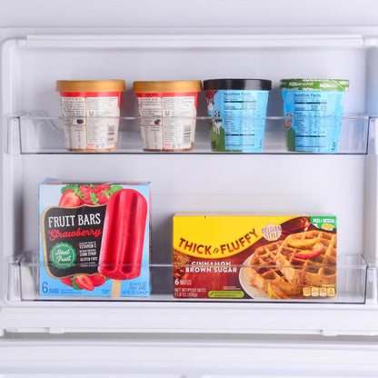 Kenmore 33 in. 20.5 cu. ft. Capacity Refrigerator/Freezer with Full-Width Adjustable Glass Shelving, Humidity Control Crispers, ENERGY STAR Certified, Black - CookCave