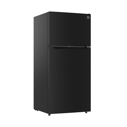 Kenmore 4661349 30" W Top Freezer Refrigerator with Adjustable Glass Shelving, Humidity Control Crispers, Quiet and Energy Efficient Inverter Compressor, Black - CookCave