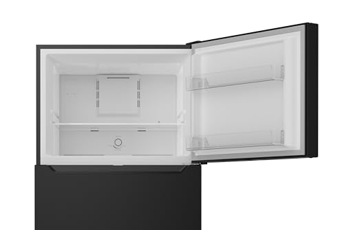 Kenmore 4661349 30" W Top Freezer Refrigerator with Adjustable Glass Shelving, Humidity Control Crispers, Quiet and Energy Efficient Inverter Compressor, Black - CookCave