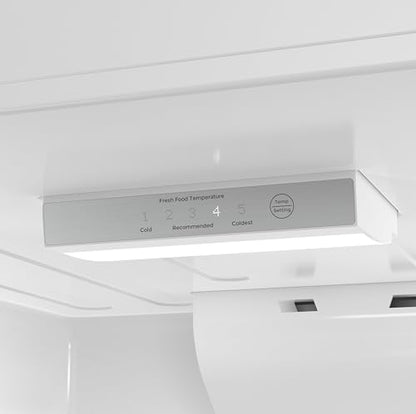 Kenmore 4661349 30" W Top Freezer Refrigerator with Adjustable Glass Shelving, Humidity Control Crispers, Quiet and Energy Efficient Inverter Compressor, Black - CookCave