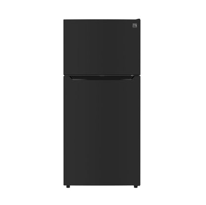 Kenmore 4661349 30" W Top Freezer Refrigerator with Adjustable Glass Shelving, Humidity Control Crispers, Quiet and Energy Efficient Inverter Compressor, Black - CookCave